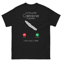 Thumbnail for T-shirt Nouvelle-Calédonie noir - La Nouvelle-Calédonie m'appelle