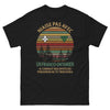 T-shirt Franco-Ontarien noir - Ne sous-estime pas un Franco-Ontarien