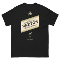 Thumbnail for T-shirt Bretagne noir - Ne suis jamais les conseils d'un Breton