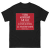 T-shirt Franche-Comté noir - Vite, appelez le 112 !