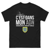 T-shirt Ardèche noir - C'est dans mon ADN