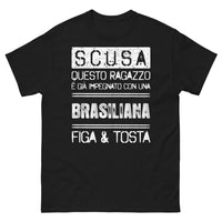 Thumbnail for T-shirt Italie marine - Impegnato con una brasiliana figa tosta