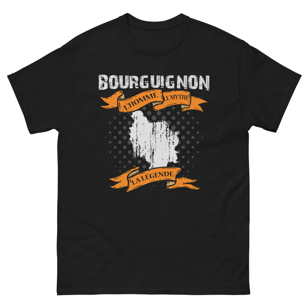 T-shirt Bourgogne noir - L'homme, le mythe, la légende