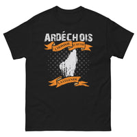 Thumbnail for T-shirt Ardéchois noir - L'homme, le mythe, la légende