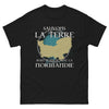 T-shirt Normandie noir - Sauver la Terre avec humour