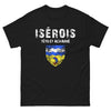 T-shirt Isérois noir - Têtu et Acharné avec humour