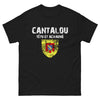 T-shirt Cantalou noir - Têtu et Acharné, fier de ses racines