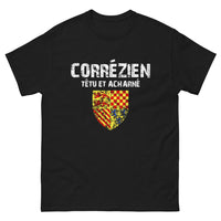 Thumbnail for T-shirt Corrézien noir - Corrézien Têtu et Acharné