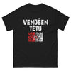T-shirt Vendéen noir - Vendéen Têtu avec humour