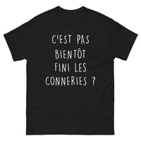 Thumbnail for T-shirt Bretagne noir - C'est pas bientôt fini les conneries