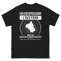 Thumbnail for T-shirt Aveyron noir - meilleur département de France