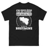 T-shirt Bretagne noir - J'ai l'air de t'écouter