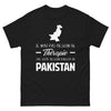 T-shirt Pakistan noir - Je n'ai pas besoin de thérapie