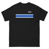 T-shirt Ardèche noir - Fierté régionale et humour local