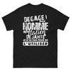 T-shirt Italien noir - Dégaine mon homme, il est italien