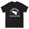 T-shirt Bretagne noir - La Bretagne C'est La Vie