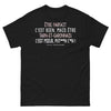 T-shirt Tarn-et-Garonne noir - Être parfait c'est bien