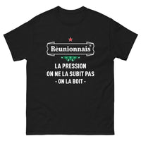 Thumbnail for T-shirt bière noir - La pression on ne la subit pas, on la boit