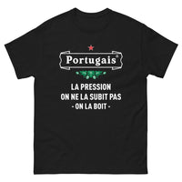 Thumbnail for T-shirt humour brassicole noir - La pression, on la boit