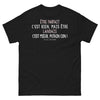 T-shirt Landes noir - Être parfait, c'est bien, mais être landais