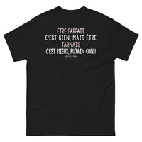 Thumbnail for T-shirt Tarn noir - Être Tarnais, c'est mieux con !