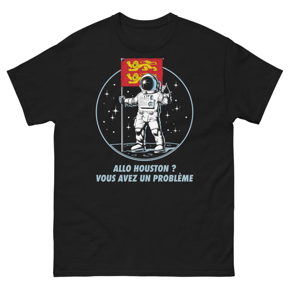 T-shirt design unique noir - texte inspirant