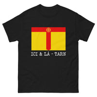 Thumbnail for T-shirt Tarn noir - Fier et Sobre, hommage élégant