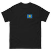 T-shirt Franche-Comté noir - amour pour la région comtoise