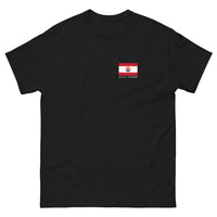 Thumbnail for T-shirt Polynésie noir - design sombre et chic