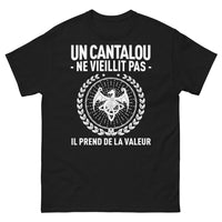 Thumbnail for T-shirt Cantalou noir - Un Cantalou ne vieillit pas