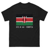 T-shirt Kenya noir - Souvenir d'un pays vibrant