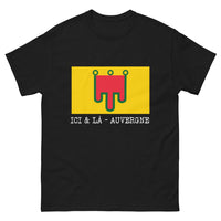 Thumbnail for T-shirt Auvergnat noir - Fier de l'Auvergne face