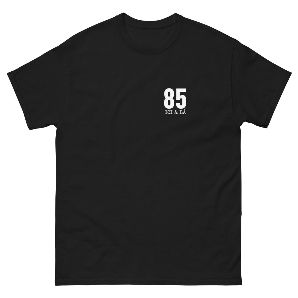 T-shirt Vendée noir - Fier de mon 85