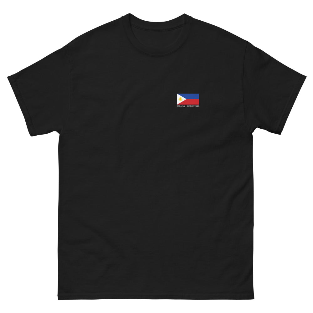 T-shirt Philippines noir - lien subtil avec l'archipel