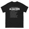 T-shirt Alsace noir - 8 Raisons d'être Supérieurs