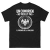 T-shirt Comorien noir - Un Comorien ne vieillit pas