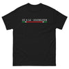 T-shirt Guadeloupe noir - clin d'œil à l'île