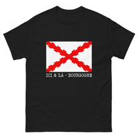 Thumbnail for T-shirt Bourgogne noir - Fier et Sombre, design élégant