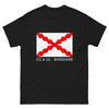 T-shirt Bourgogne noir - Fier et Sombre, design élégant