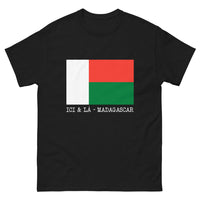 Thumbnail for T-shirt Madagascar noir - clin d'œil à l'Île Rouge