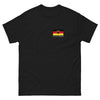 T-shirt Allemagne noir - design élégant et raffiné