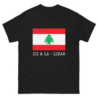 Thumbnail for T-shirt Liban noir - Esprit Sombre & Fier