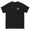 T-shirt Roumanie noir - hommage à la terre des vampires