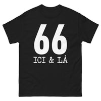 Thumbnail for T-shirt Perpignan noir - Design 66, symbole de fierté locale