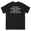 T-shirt Aveyronnais noir - Être parfait c'est bien, mais être Aveyronnais c'est mieux