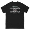 T-shirt Italie noir - Être parfait c'est mieux