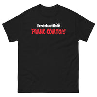 Thumbnail for T-shirt Franche-Comté noir - Irréductible et fier