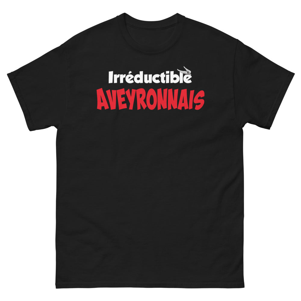 T-shirt Aveyron noir - Fierté irrésistible