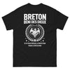 T-shirt Breton noir - Frôlez la perfection avec humour