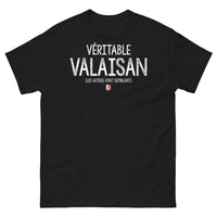 Thumbnail for T-shirt Valaisan noir face - Les Autres Font Semblant